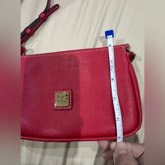 Dooney & Bourke Leather Crossbody Bag with Adjustable Strap - Picture 9 of 9